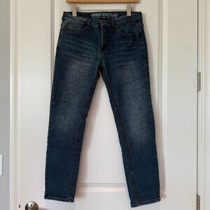 Men's Slim Fit Jeans by Vintage Genes Black brand - Size W30 L30